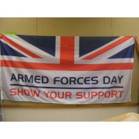 ARMED FORCES DAY - 3ft x 2ft