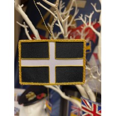 Tree Decoration - Cornish Flag / St. Piran