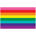 PRIDE FLAGS - 5ft x 3ft